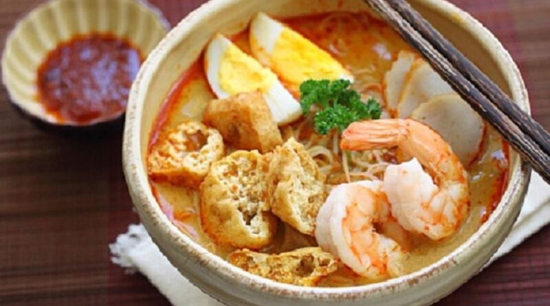 Laksa Khas Singapura Enaknya Bikin Nagih