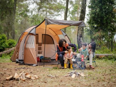 Momen Seru Saat Camping