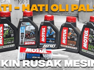 Oli Mesin Motor Palsu
