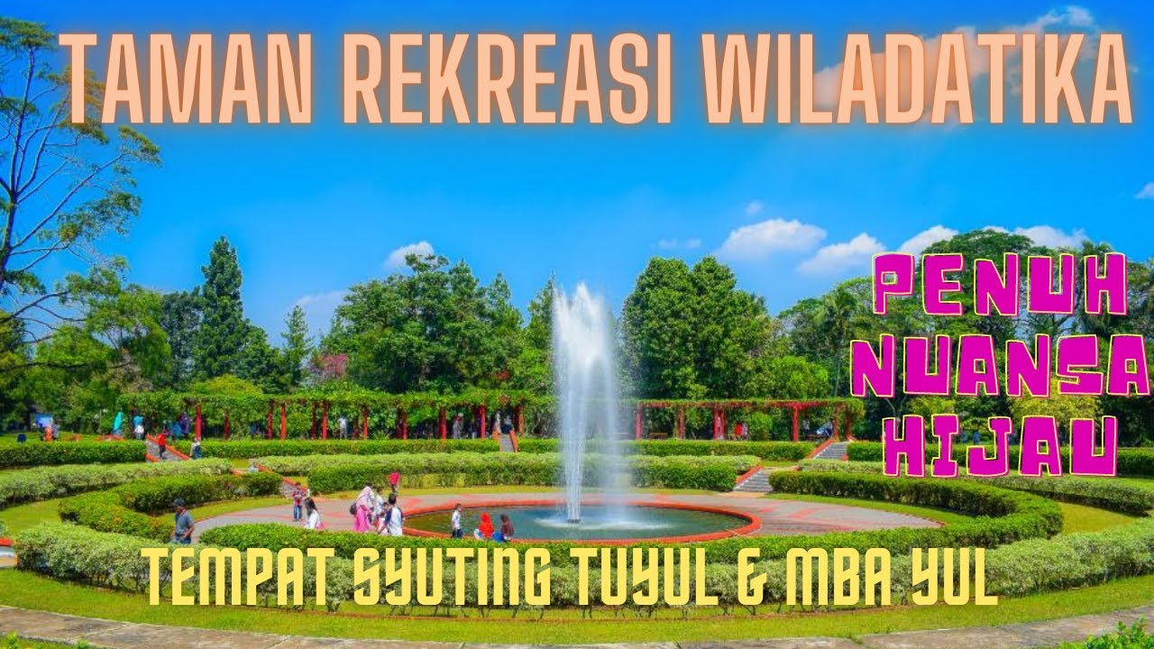 Menikmati Keasrian Taman Wiladatika