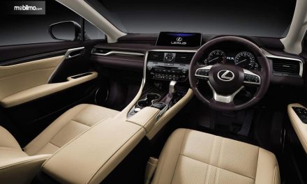 Interior Lexus RX 350, Kabin Mewah Utamakan Kenyamanan