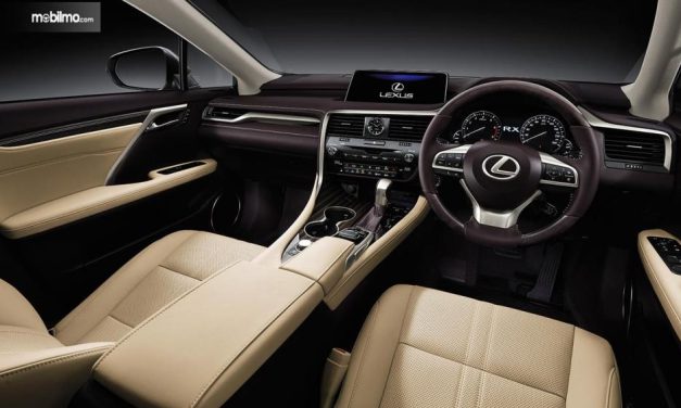 Interior Lexus RX 350, Kabin Mewah Utamakan Kenyamanan