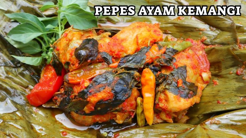 Pepes Ayam Kemangi